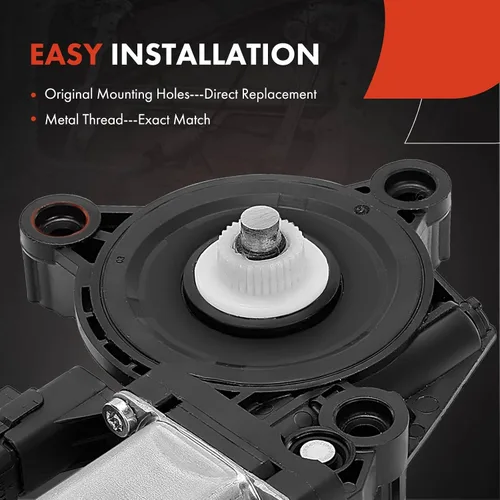 Vista 5 de Motor de elevación de ventana eléctrica A-Premium (con conector de 2 pines) Compatible con Hyundai Elantra Coupe 2013, Elantra 2011-2016, Sonata