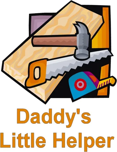 Vista 3 de CafePress Daddy's Little Helper (Carpenter) - Camiseta infantil