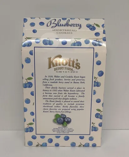Vista 3 de Knott's Berry Farm Galletas Shortbread (Arándano, 16 oz)