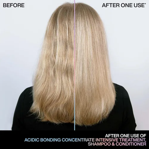 Vista 16 de Redken Acidic Bonding Concentrate Shampoo & Conditioner Set For Damaged and All Hair Types - Repair and Strengthen Weak Hair Bonds With Citric Acid