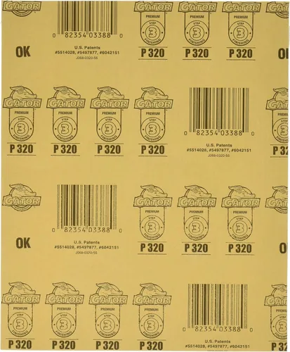 Vista 2 de ALI INDUSTRIES 7267 320 - Hoja de arena de grano de 25 CT, 9 pulgadas x 11 pulgadas, paquete de 3