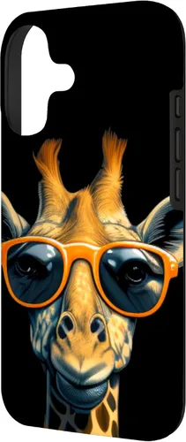 Vista 2 de Funny Giraffe with Sunglasses Case for iPhone 17
