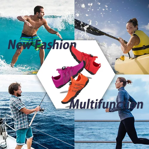 Vista 7 de Mishansha - Zapatos de agua para hombres y mujeres, secado rápido, para natación, buceo, surf, deportes acuáticos, piscina, playa, senderismo, yoga.