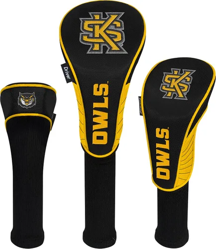 Vista 3 de Team Effort NCAA Juego de tres fundas para la cabeza unisex para adultos NCAA