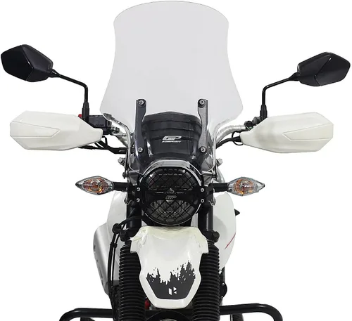 Vista 2 de GP Kompozit Parabrisas Touring transparente compatible con Hero Xpulse 200 2020-2024 19.3 in