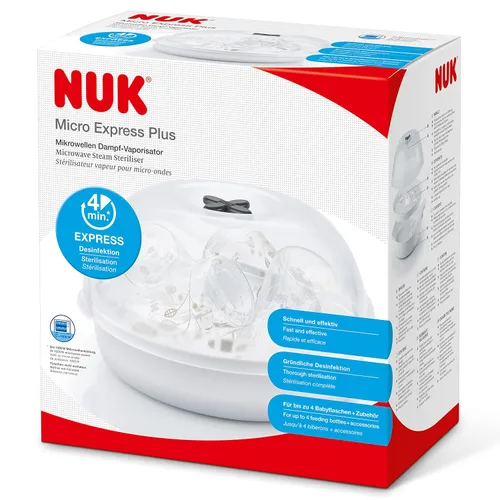 Vista 6 de NUK Esterilizador de vapor de microondas