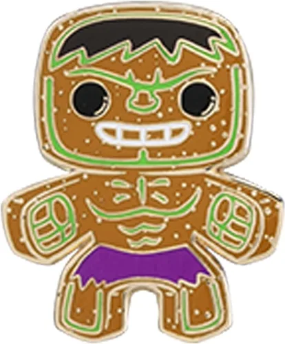 Vista 5 de Loungefly Marvel Gingerbread - Juego de 8 pines de Avengers exclusivo de Tienda multicolor MVPN0157