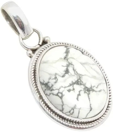 Vista 27 de Colgante de plata de ley 925 Joyería de plata hecha a mano para mujer, colgante de piedras preciosas naturales, regalo perfecto para ella