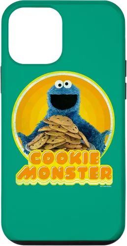 Vista 12 de Funda termoadhesiva para iPhone 14 Sesame Street Cookie Monster