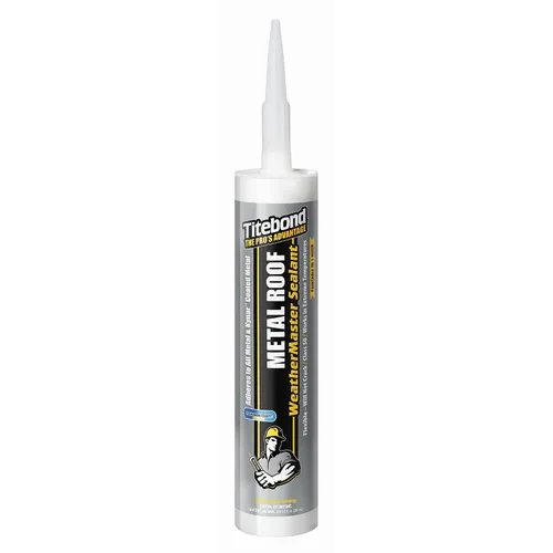 Vista 8 de Titebond WeatherMaster 62411 - Sellador de techo de metal, color gris, 9.5 onzas