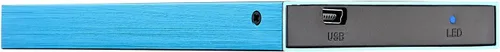 Vista 3 de Bipra – Disco duro externo de 120 GB 120 GB 2.5 inch portátil de disco duro USB 2.0 – azul – NTFS