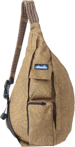 Vista 14 de KAVU - Bolso de hombro cruzado, compacto y ligero, correa de cuerda