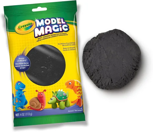 Vista 2 de Crayola, modelo de creyones mágicos, 4 onzas, 4 onza, Negro