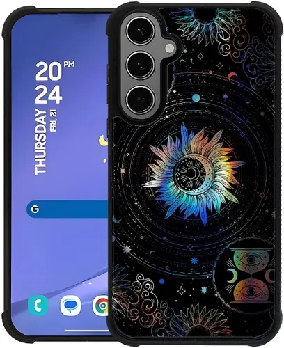 Vista 68 de ZHEGAILIAN Funda compatible con Samsung Galaxy S21, funda de vidrio orgánico para niñas, mujeres y hombres, diseño de cuatro esquinas, antiarañazos