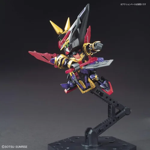 Vista 4 de Bandai Hobby SD Sangoku Soketsuden #26 Dian Wei Master Gundam, Bandai Spirits SD, multicolor, BAS5058302