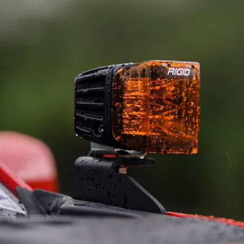 Vista 4 de RIGID 46737 Kit de montaje de luz LED para pilar A, se adapta al Ford 150 / Raptor 2021+, el kit incluye luces pro spot D-SS con cubiertas ámbar