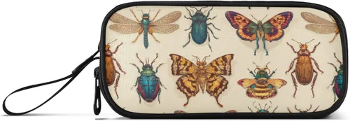 Vista 17 de Fisyme Cowboy Western Desert - Estuche para lápices de gran capacidad, estuche para maquillaje, organizador de papelería, para escuela, oficina