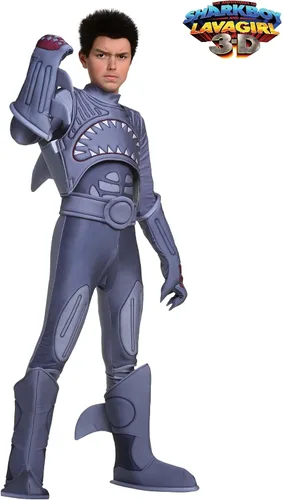 Vista 2 de Disfraz de Sharkboy para niños, disfraz de Sharkboy y Lavagirl con licencia