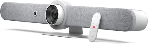 Vista 3 de Logitech Rally Bar - Videoconferencia todo en uno, color blanco
