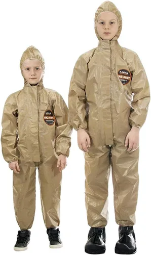 Vista 3 de Traje de seguridad MIRA con protección CBRN (YL) Hooded protective coverall with elastic cuffs. Tear-resistant material for cleanup and industrial