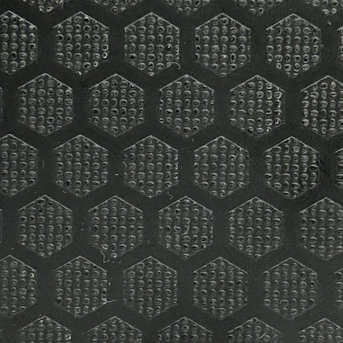 Vista 3 de Madera contrachapada de abedul antideslizante negra hexagonal de 1/2 pulgadas/0.472 in (negro, 12 x 24 pulgadas)