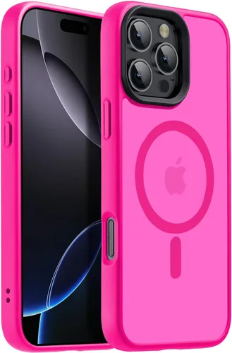 Vista 25 de Funda magnética para iPhone Air con protector de lente de cámara, protección grado militar de 10 pies, compatible con funda MagSafe Slim para iPhone