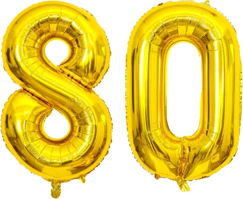 Vista 171 de Globos gigantes de números negros de 40 pulgadas, globos de aluminio de Mylar con helio para cumpleaños, globo número 0 para decoración de fiestas