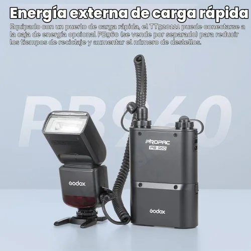 Vista 8 de GODOX TT520III Flash de cámara universal Speedlite (TT520II actualizado)