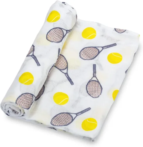 Vista 17 de LollyBanks Manta para envolver al bebé, manta de muselina 100% algodón para niños y niñas, grande de 47 x 47 pulgadas, mantas suaves y transpirables