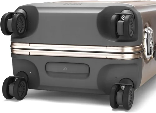 Vista 7 de ZERO Halliburton Pursuit - Funda de viaje (aluminio), Bronce), 94210