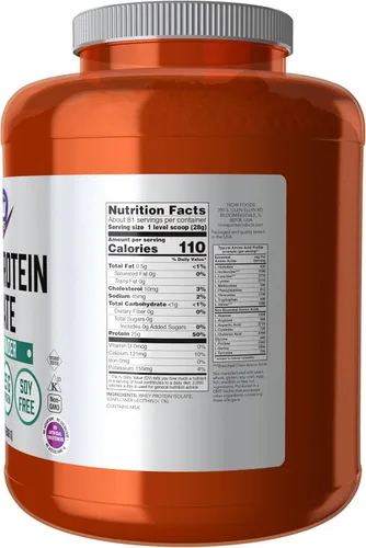 Vista 2 de Suero de proteína aislado de NOW Sports, 5 libras
