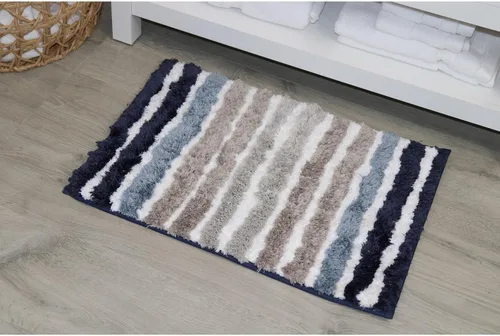Vista 31 de Funda de microfibra suave para tapa de inodoro, lavable a máquina, 18 x 18 pulgadas, parte trasera de goma, se adapta a la mayoría de tapas