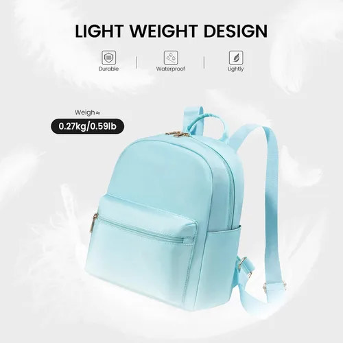 Vista 7 de LOVEVOOK Mini mochila pequeña y linda mochila de moda para niñas y mujeres