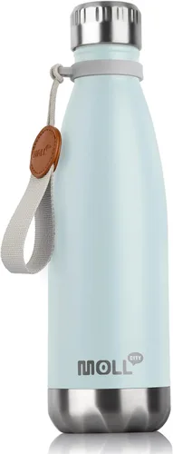 Vista 21 de Botella de Agua de 9 oz para Niños - Botella de Agua Pequeña de Acero Inoxidable para la Escuela con Aislamiento al Vacío de Metal a Prueba de Fugas