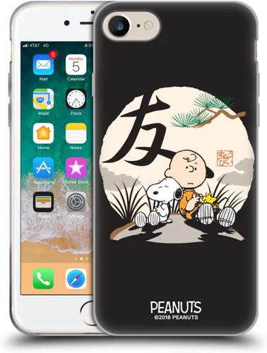 Vista 393 de Carcasa de gel para iPhone 7 Plus/iPhone 8 Plus, diseño de Snoopy Oriental de Peanuts, Badges