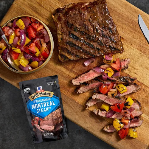 Vista 5 de McCormick Grill Mates Montreal Steak 30 Minute Marinade, 5 oz