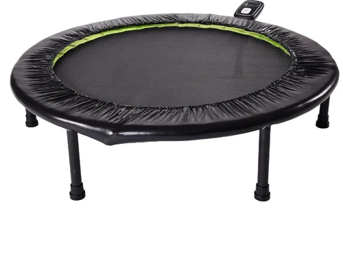 Vista 11 de Stamina 36" Foldable Mini Trampoline Rebounder for Adults with Smart Workout App, Black - Portable Fitness Equipment for Home Gym, Cardio and
