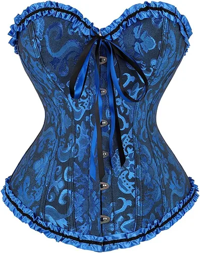 Vista 124 de SZIVYSHI Corsé para mujer, lencería moldeadora, body con cintura de encaje