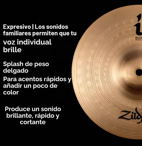 Vista 4 de Zildjian Platillo I Family Splash (ILH10S)
