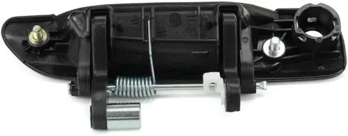 Vista 5 de KarParts360 Para Honda Civic 2001 02 03 04 2005 Manija de puerta exterior delantera, lado del conductor negro liso con orificio para llave