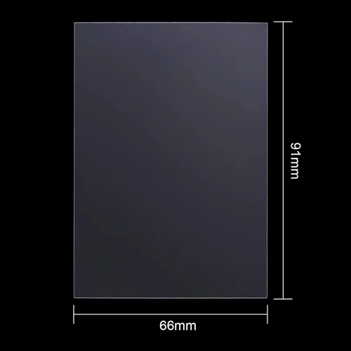 Vista 3 de 200 fundas protectoras transparentes tamaño estándar, protectores para cartas compatibles con Magic The Gathering MTG (66 x 91 mm)
