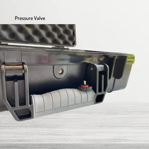 Vista 5 de ModernGen Caja de viaje con 10 ranuras para reloj, plástico resistente, resistente a los impactos, resistente al agua
