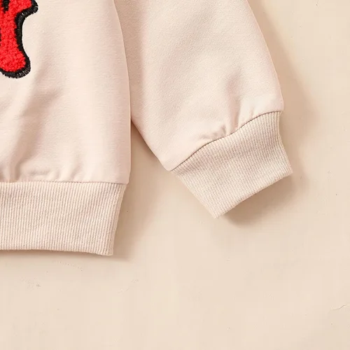 Vista 5 de Xiaodriceee Sudadera de Navidad para bebé, niño, niña, sudadera de cuello redondo, suéter de manga larga, ropa de invierno