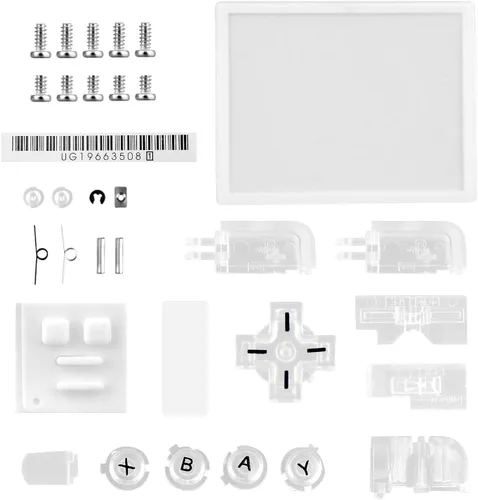 Vista 7 de OSTENT Full Repair Parts Replacement Housing Shell Case Kit for Nintendo DS Lite NDSL Color Clear