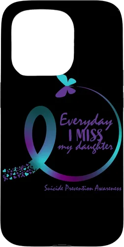 Vista 14 de Loving Memory Daughter Suicide Awareness Prevention Phone Case for iPhone 17