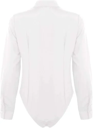 Vista 7 de CHICTRY Blusa de manga larga con botones para mujer