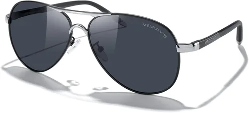 Vista 2 de MERRY'S, UV400 S8513, gafas de sol polarizadas para conducir, marco irrompible, para hombre.