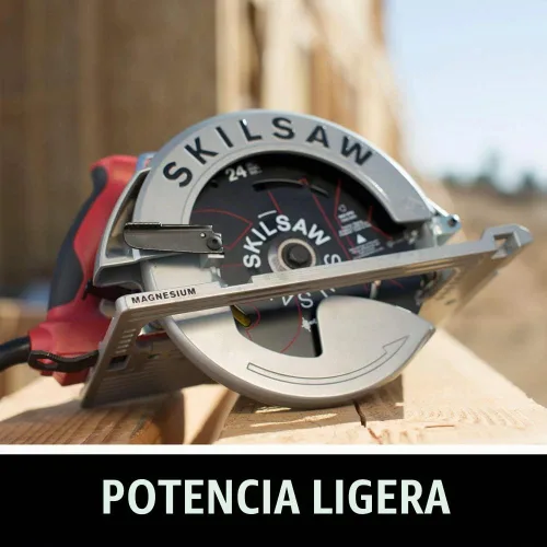 Vista 2 de SKILSAW SPT67WL-01 Sierra circular Sidewinder, 15 Amp, 7-1/4