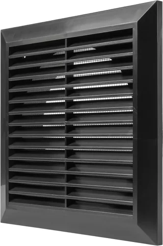 Vista 16 de Vent Systems Cubierta de ventilación negra de 4 pulgadas, cubierta de ventilación de plástico duradero con cuello de montaje y pantalla de malla