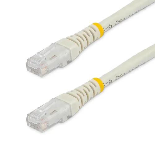 Vista 49 de StarTech. com Cable Ethernet CAT6 de 1 pie – Cable Ethernet CAT 6 Gigabit negro -650MHz 100W PoE++ RJ45 UTP moldeado Categoría 6 Network/Patch Cord